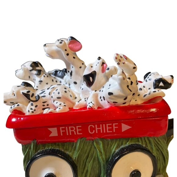 Chariots of Fire Dalmatian Puppy Trinket Music Box Fire Chief Figurine 1992 - Picture 2 of 11